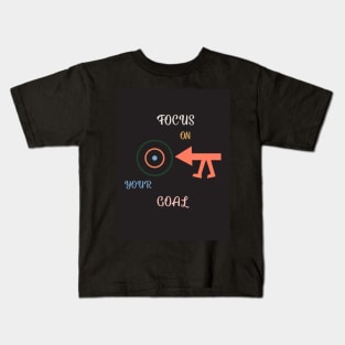 Vintage Motivation  Vektor Design Kids T-Shirt